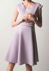 高嶺の花1 芳根京子衣装のラベンダーワンピース